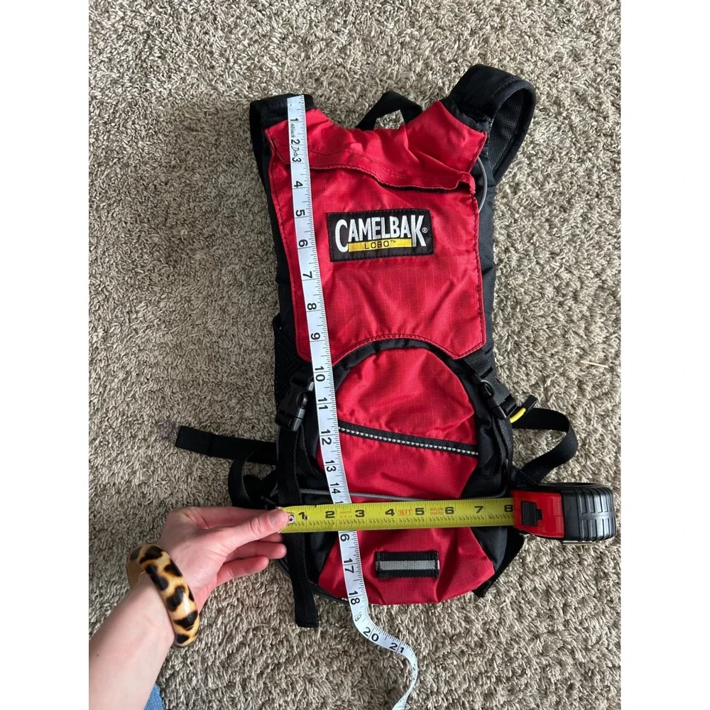 CamelBak Lobo Hydration Pack Backpack Red Black Hiking‎ Biking No Bladder